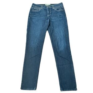 Democracy “Ab” Solution Mid Rise Skinny Stretch Denim Jeans Casual Women’s Sz 8